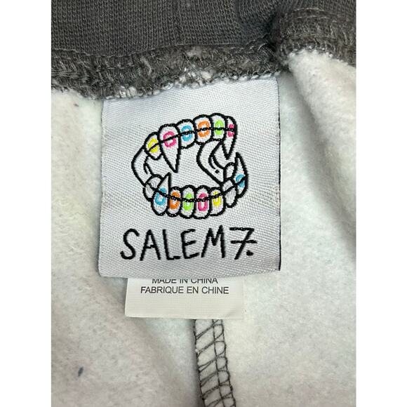 SALEM7 Unisex Adult Halloween Theme Graphic Sweatpants / Size: Large - Picture 3 of 11